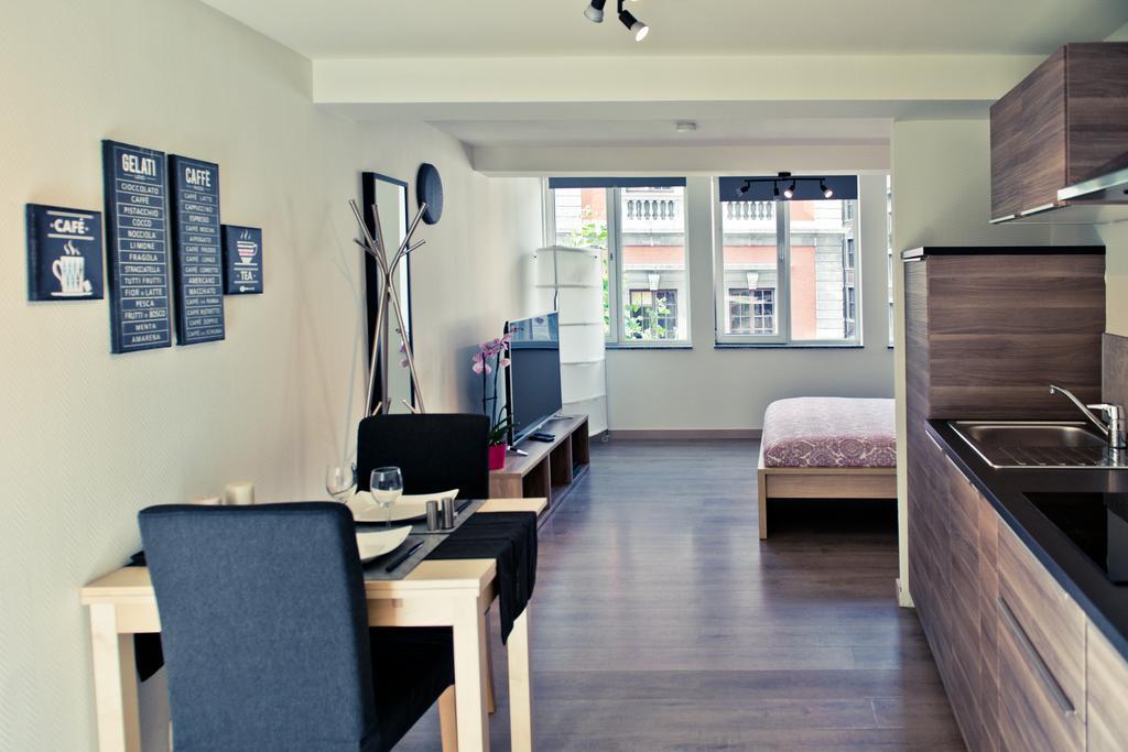 Appart-Hotel Léopold Liège Centre Esterno foto
